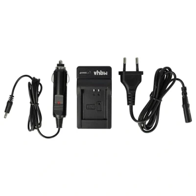 Afbeelding van oplader voor stroomkabel, incl. sigarettenaansteker accu NB 11L Canon Ixus 185, 190.