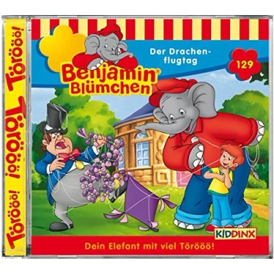 Afbeelding van Benjamin Blümchen 129. Der Drachen Flugtag