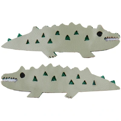 Afbeelding van Mimi &amp; lula haarclipjes crocodile 2st