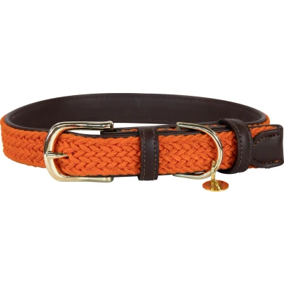 Afbeelding van Kentucky Halsband Plaited Nylon Oranje
