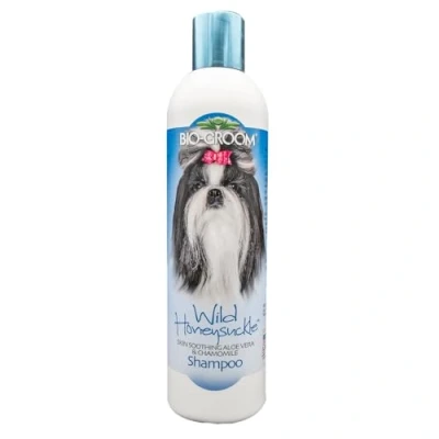 Afbeelding van Bio Groom Wild Honeysuckle Huidverzachtende En Hydraterende Hondenshampoo 355ML