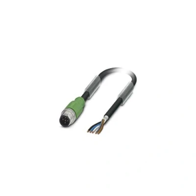 Afbeelding van Phoenix Contact 1682744 Sensor/actuator connector, geassembleerd M12 Aantal polen: 5 Stekker, recht 3.00 m 1 stuk(s)