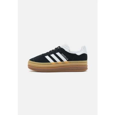 Afbeelding van adidas Originals Gazelle BOLD Sneakers laag, Dames, Maat: 35.5, Core black/cloud white Veloursleer