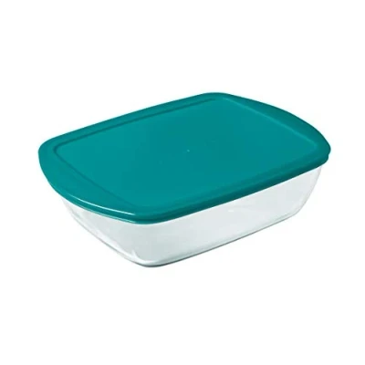 Image de Plat carré et couvercle Pyrex Cook &amp; Store 28x20 cm