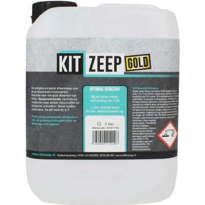 Afbeelding van Kitzeep Gold 1ltr 10ltr Can 5 liter