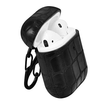 Afbeelding van TERRATEC AirBox beschermhoesje voor AirPods Stone Pattern Zwart