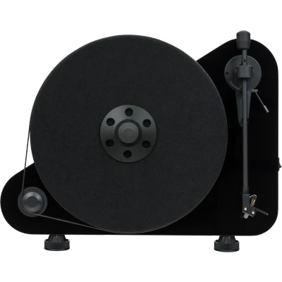 Afbeelding van Pro Ject VT E BT R Platenspeler met Bluetooth en ingebouwde Versterker Analoog digitaal Zwart