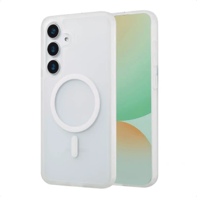 Afbeelding van imoshion Hoesje Geschikt voor Samsung Galaxy S25 Plus Color Guard Backcover MagSafe Wit