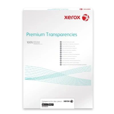 Afbeelding van Xerox 003R98202 100 transparante vellen kunststof A4 voor laser en kleurenlaserprinters (import Duitsland)