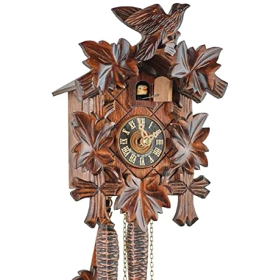 Afbeelding van Eble 11311 Koekoeksklok van echt hout met VD certificaat 5 vellen 23 cm
