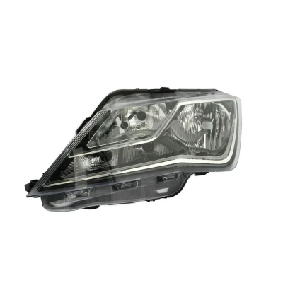 Afbeelding van ABAKUS 445 1133LMLDEM2 Koplampen Links H7/H7, W5W, PY21W, P21W Zwart Zonder lamphouder, gloeilamp Met regelmotor voor LWR PX26d, BAU15s, BA15s