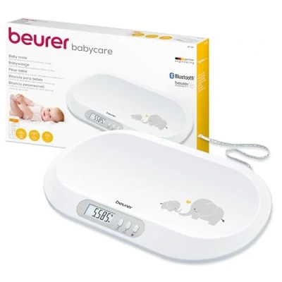 Image de Pèse bébé connecté Beurer BY 90 560 x 330 47 mm