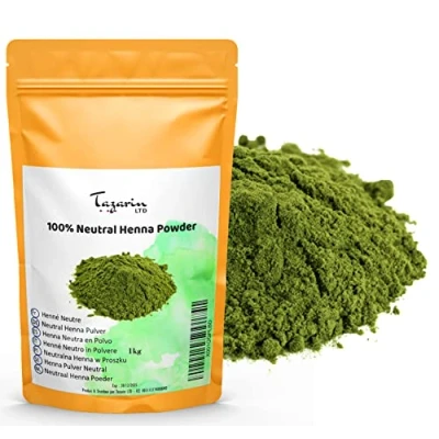 Afbeelding van 1 kg henna van fijn poeder kleurloos haarverzorging 100% natuurlijk, zuiver en zonder additieven