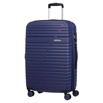 Afbeelding van American Tourister Reiskoffer Aero Racer Spinner 68/25 Uitbreidbaar (Medium) Nocturne Blue