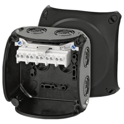 Afbeelding van Hensel 4012591121787 Verdeeldoos Halogeenvrij, Verzegelbaar, Weerbestendig (l x b) 104 mm 1 stuk(s)