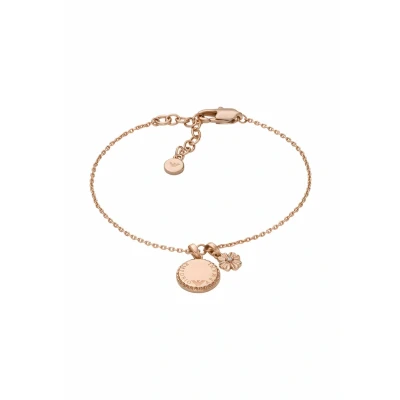 Afbeelding van Emporio Armani Bracelet pour femme en acier inoxydable ou laiton avec fermoir mousqueton or rose