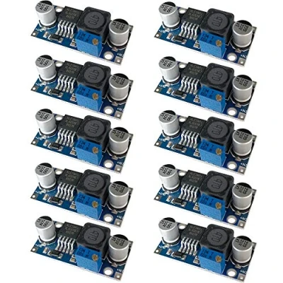 Afbeelding van QitinDasen 10 stuks XL6009 DC naar convertermodules, spanningsregelaar 3 32V 5 35V, 4A instelbare voedingsmodule