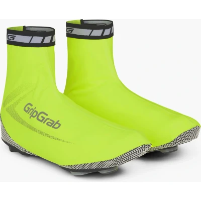 Afbeelding van Overschoenen Gripgrab Raceaqua Hi vis maat 38 39 Fluogeel