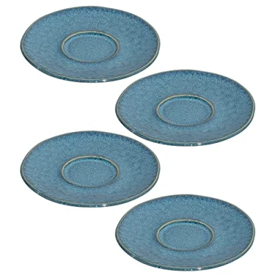 Afbeelding van LEONARDO HOME Matera 018603 schoteltjes, keramiek, 11 cm, blauw, 4 stuks
