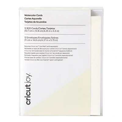 Afbeelding van Cricut Aquarelkaarten R20 12 stuks