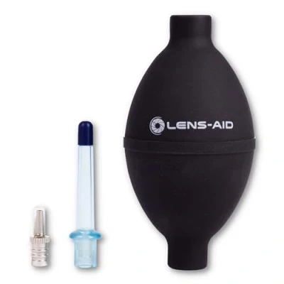 Afbeelding van Groot krachtig inzetstuk met twee sproeiers voor het reinigen van lens, camera, sensor, DSLR, toetsenbord, optiek, extra sterk, veel druk LENS AID Air Blower (individueel)