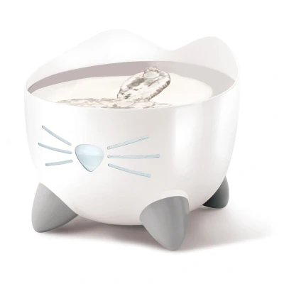 Afbeelding van Catit Pixi Fountain Rvs Kattendrinkbak 20x20x16 cm Wit