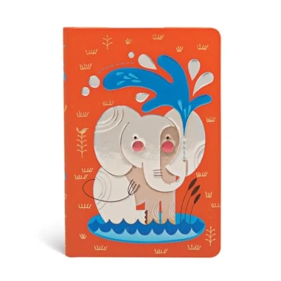 Afbeelding van Hardcover Journals, Baby Elephant, Lined Tracy Walkers Animal Friends