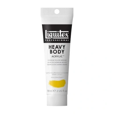 Afbeelding van Winsor &amp; Newton, Kleuren + verf voor doe het zelvers, Zware body 59ml Cadmiumgeel medium 161 (Cadmium Geel Middel, 59 ml)