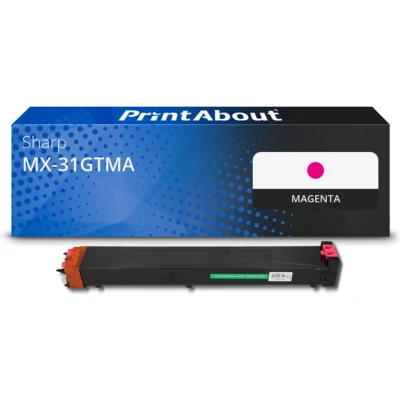 Afbeelding van Huismerk Sharp MX 31GTMA Toner Magenta