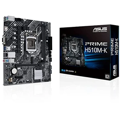 Afbeelding van Asus PRIME H510M K Moederbord Socket Intel 1200 Vormfactor Micro ATX chipset Intel® H510