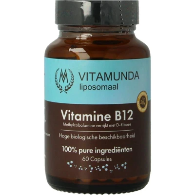 Afbeelding van Vitamunda Liposomale Vitamine B12 60 capsules