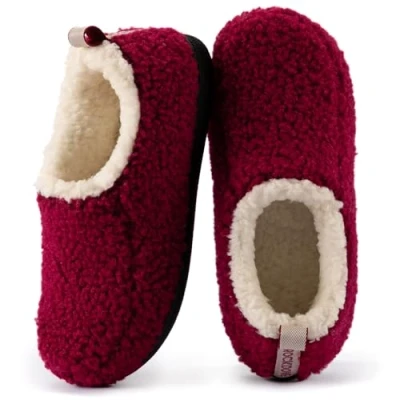 Afbeelding van RockDove Nomad damespantoffels met traagschuim, Rood