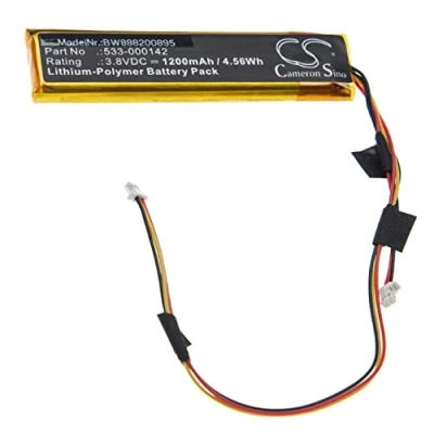 Afbeelding van vhbw Batterij compatibel met Logitech Craft, Y R0064 draadloos toetsenbord (1200 mAh, 3,8 V, Li polymeer)