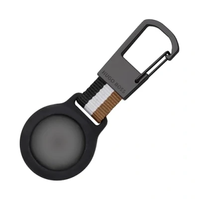 Afbeelding van BOSS Hugo sleutelhanger met AirTag Ionic houder, hoogwaardige geschenkdoos