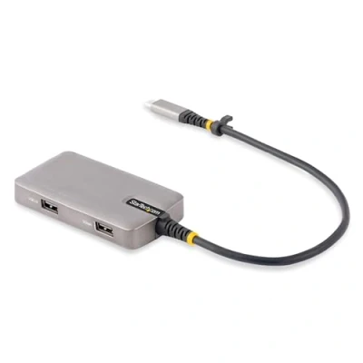 Afbeelding van Dockstation Startech 104B USBC MULTIPORT Grey 4K Ultra HD Black/Silver