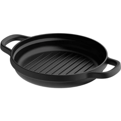 Afbeelding van Berghoff Leo Gietijzeren Grillpan 26cm Graphite