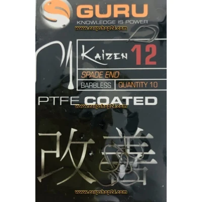 Afbeelding van Guru Haken Kaizen Spade End Barbless (10pcs) Maat : 12