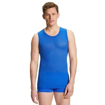 Afbeelding van FALKE heren singlet Ultralight Cool thermoshirt blauw (yve) Maat: L