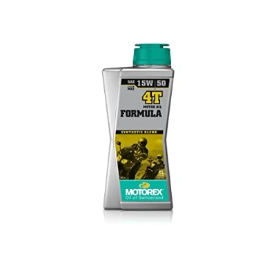 Afbeelding van Motorex Formula 4T 15W50 4 takt semi synthetische motorolie 1 liter