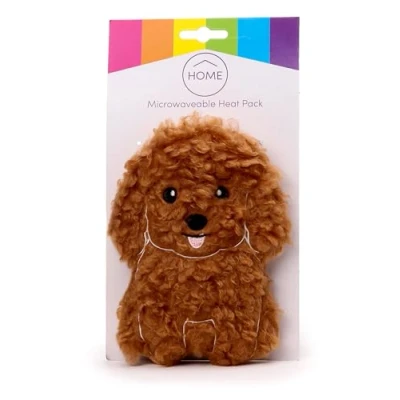 Afbeelding van Warmtekussen hond doodle warmie 19x12 cm magnetronkussen heatpack / opwarmkussen