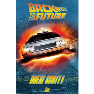 Afbeelding van BACK TO THE FUTURE Great Scott! Poster 61x91cm