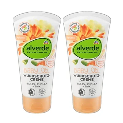 Afbeelding van alverde NATURKOSMETIK Wondbeschermingscrème Biologische Calendula, 75 ml