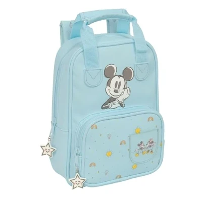 Afbeelding van Schoolrugzak Mickey Mouse Clubhouse Baby Licht Blauw 20 x 28 8 cm