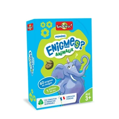 Image de Jeu de société Mes premières enigmes Animaux Bioviva
