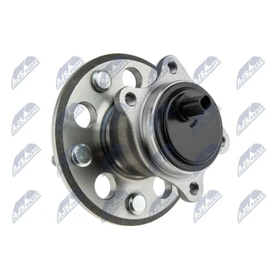 Afbeelding van NTY KLT TY 126 Wiellagerset Achteras, Achteras links Met wielnaaf, wielbevestigingsbout, ingebouwde ABS sensor