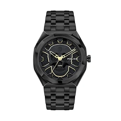 Afbeelding van Police Herren Accessoires Horloges Zwart One Size