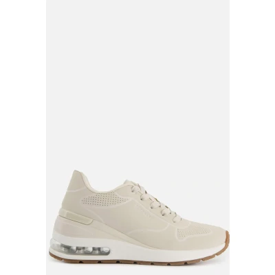 Afbeelding van Skechers Sport UNO 2 Sneakers laag, Dames, Maat: 39, Offwhite Hoogwaardig imitatieleer