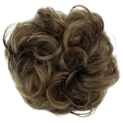 Afbeelding van Prettyshop G8A haarverlenging voor bruidskapsels, krullend, ondeugend en rommelig, lichtbruin
