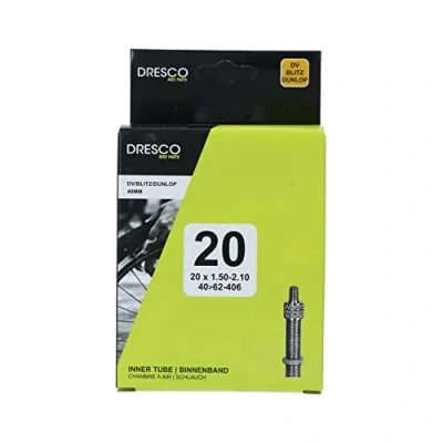 Afbeelding van Dresco Binnenband 20 x1.50 2.50 (40/62 406) Dunlop 40mm 5250448