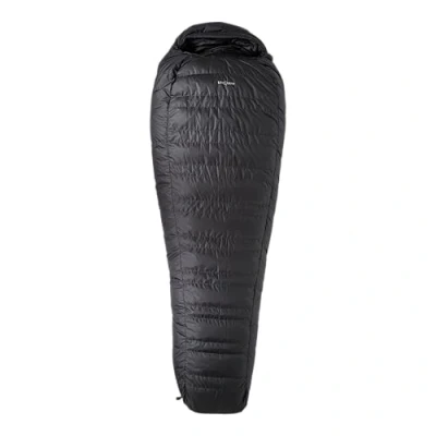 Afbeelding van LOWLAND OUTDOOR® Donzen slaapzak K2 Expedition 1995 gr 225 x 80 cm 35C Black